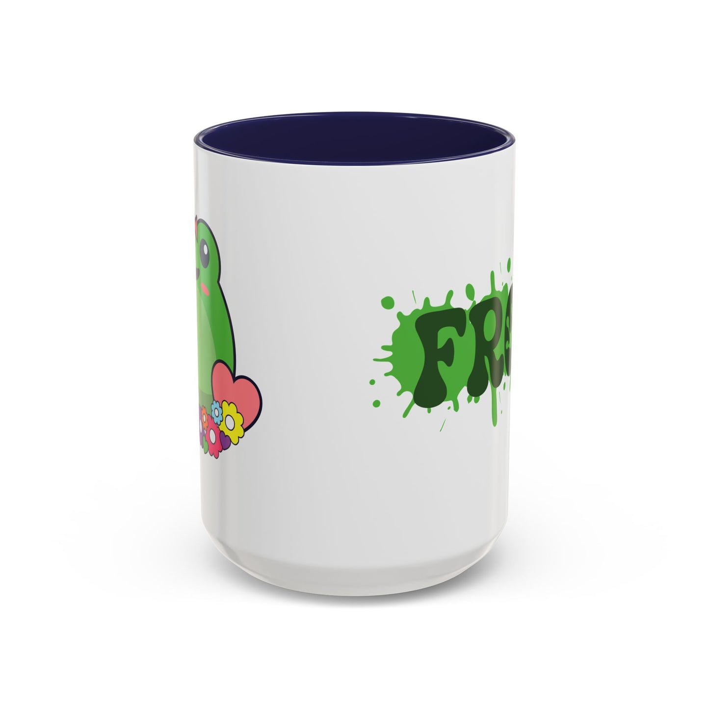 Flower Frog Lover Gift Coffee Mug Ceramic
