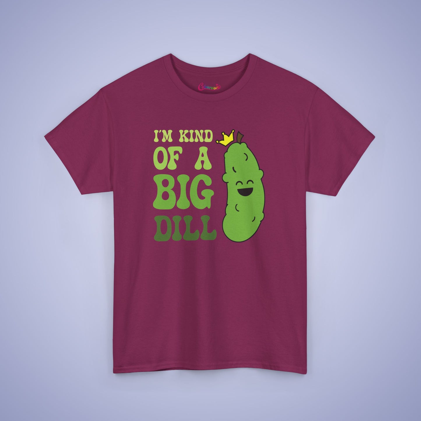 Im Kind of a Big Dill Pickle Lover Pickleball Tee Graphic Design T Shirt