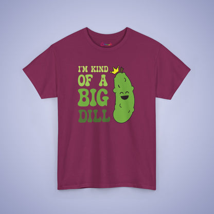 Im Kind of a Big Dill Pickle Lover Pickleball Tee Graphic Design T Shirt