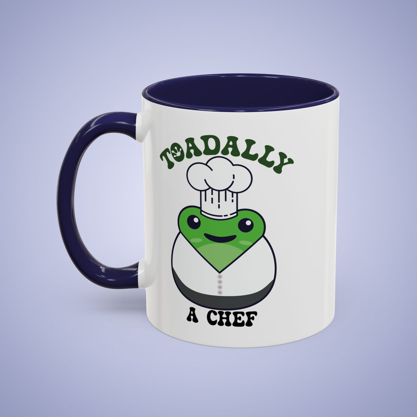 Toadally a Chef Frog Lover Gift Coffee Mug Ceramic