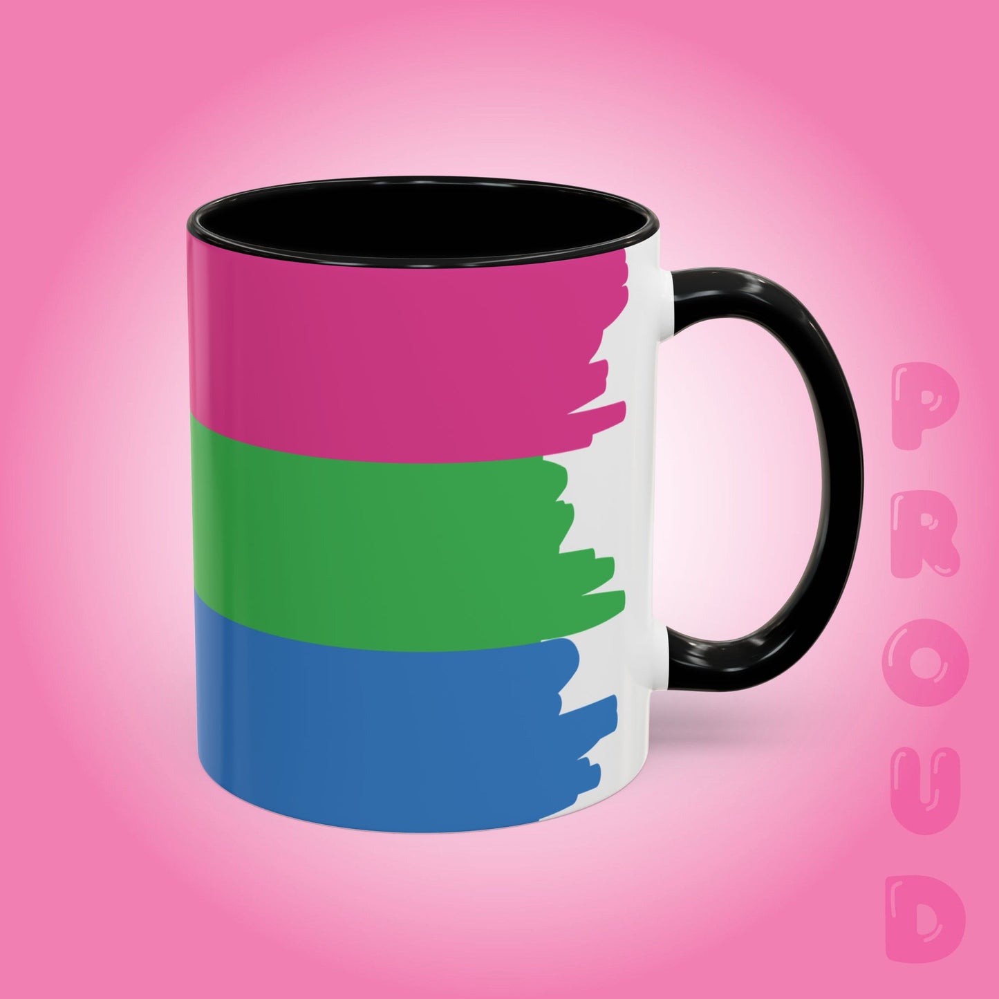 Polysexual Paint Style Coffee Mug