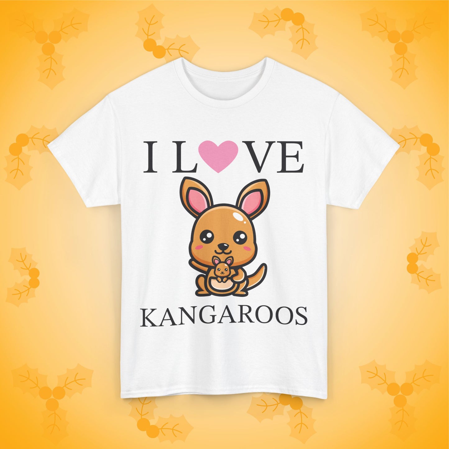 I Love Kangaroos Unisex T-Shirt