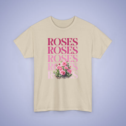 Pink Roses Unisex T-Shirt