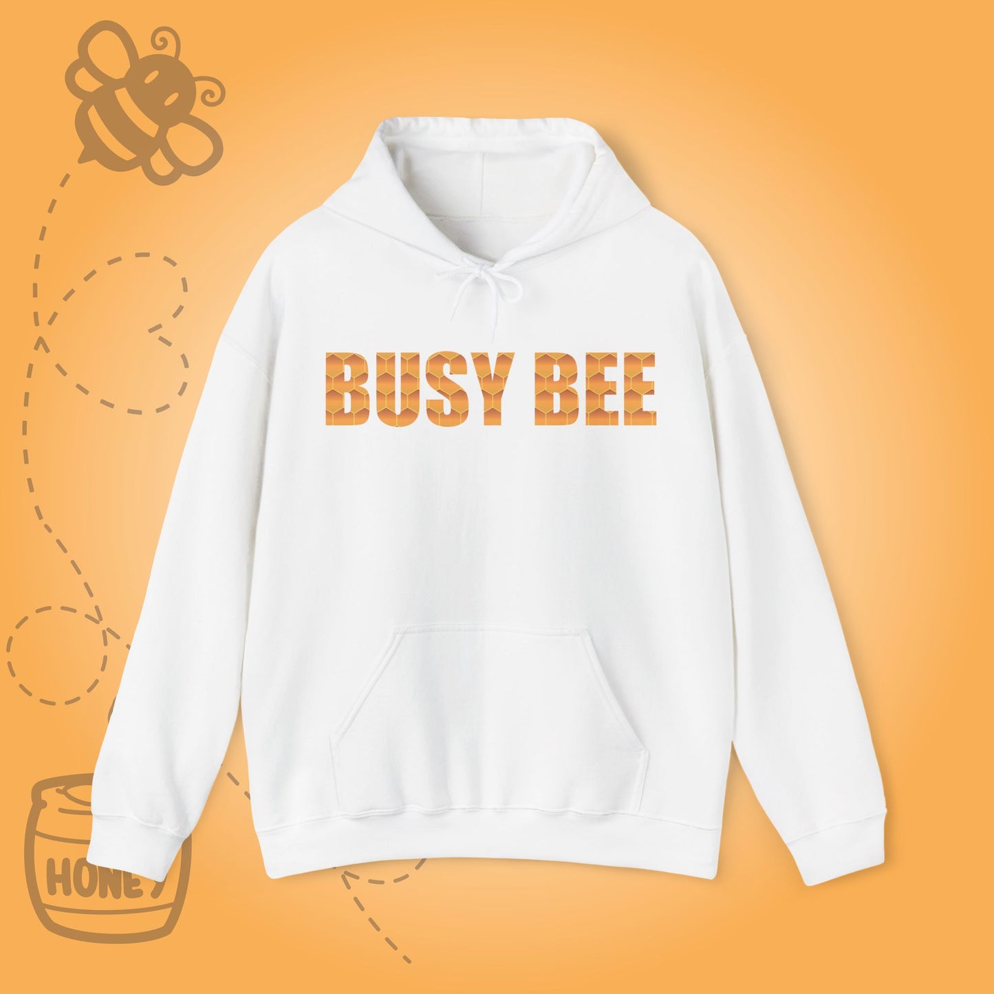 Busy Bee Unisex Hoodie Sweatshirt