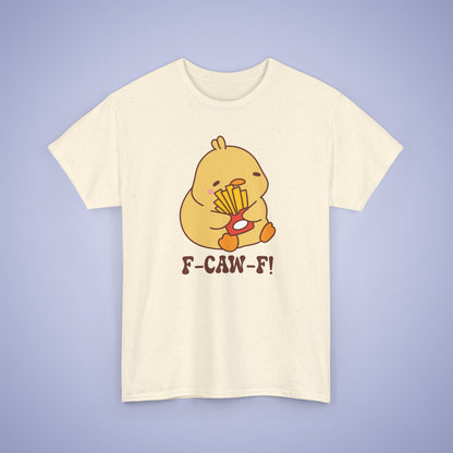 Chip Lover F CAW F Cute Funny Chick Unisex Chicken T Shirt