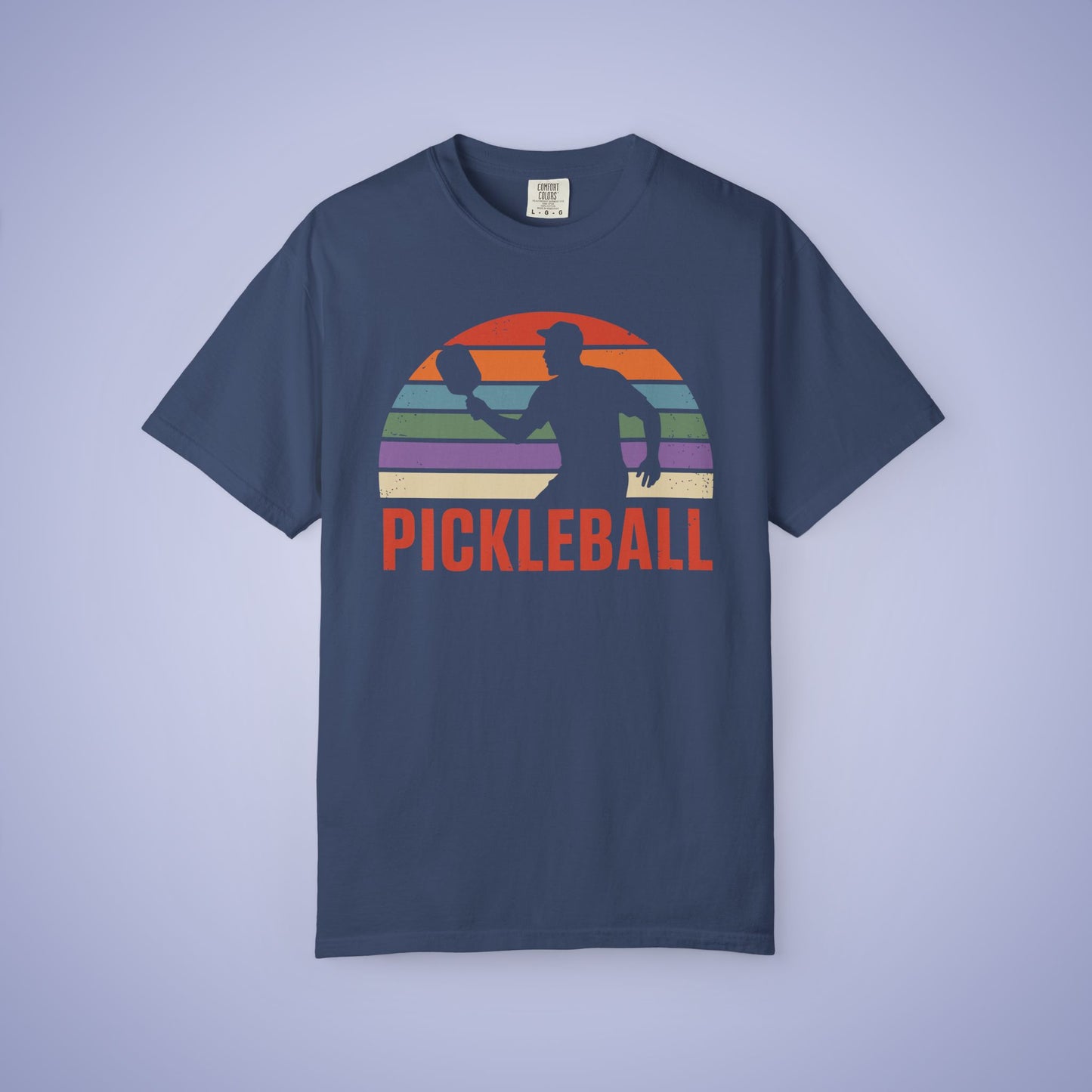 Retro Pickleball Comfort Colors T Shirt Unisex