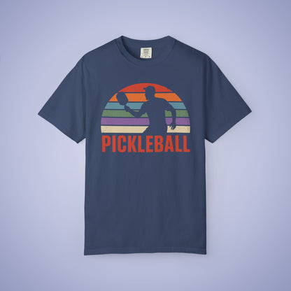 Retro Pickleball Comfort Colors T Shirt Unisex