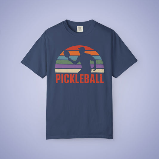 Retro Pickleball Comfort Colors T Shirt Unisex