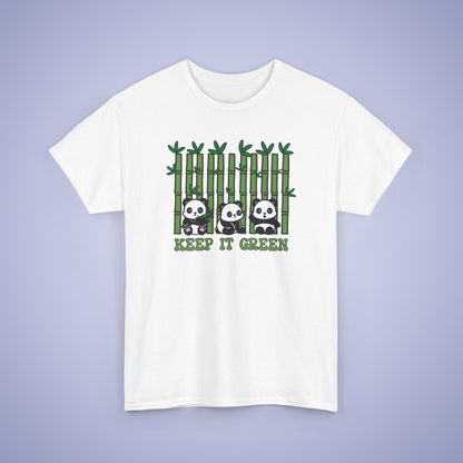 Keep It Green National Panda Day Unisex T Shirt
