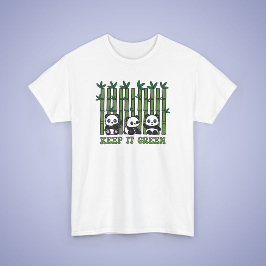 Keep It Green National Panda Day Unisex T Shirt