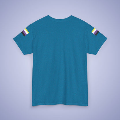 Not Male Not Female Just Magic Non Binary LGBT Pride Month Matching  T Shirt Unisex