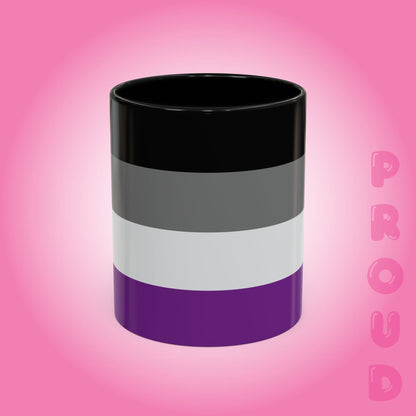 Asexual Paint Style Coffee Mug