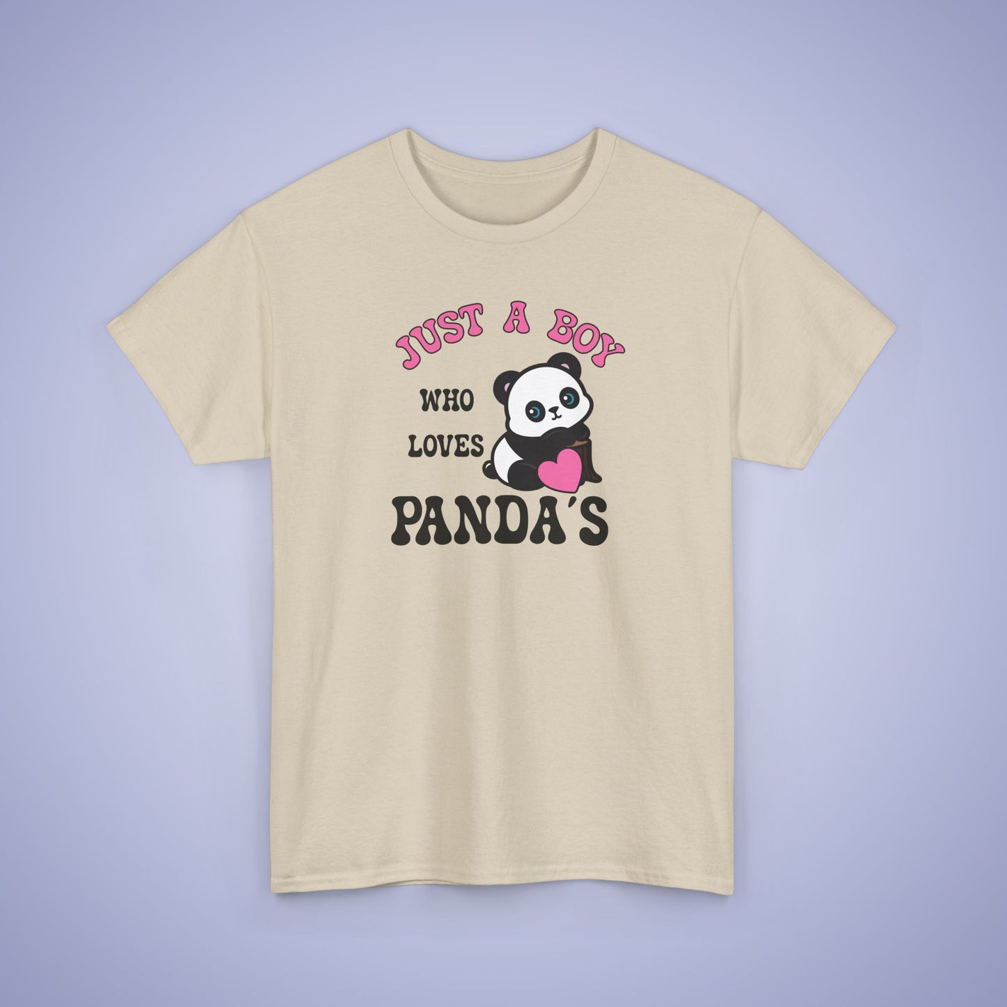 Just a Boy Who Loves Pandas National Panda Day Unisex T Shirt