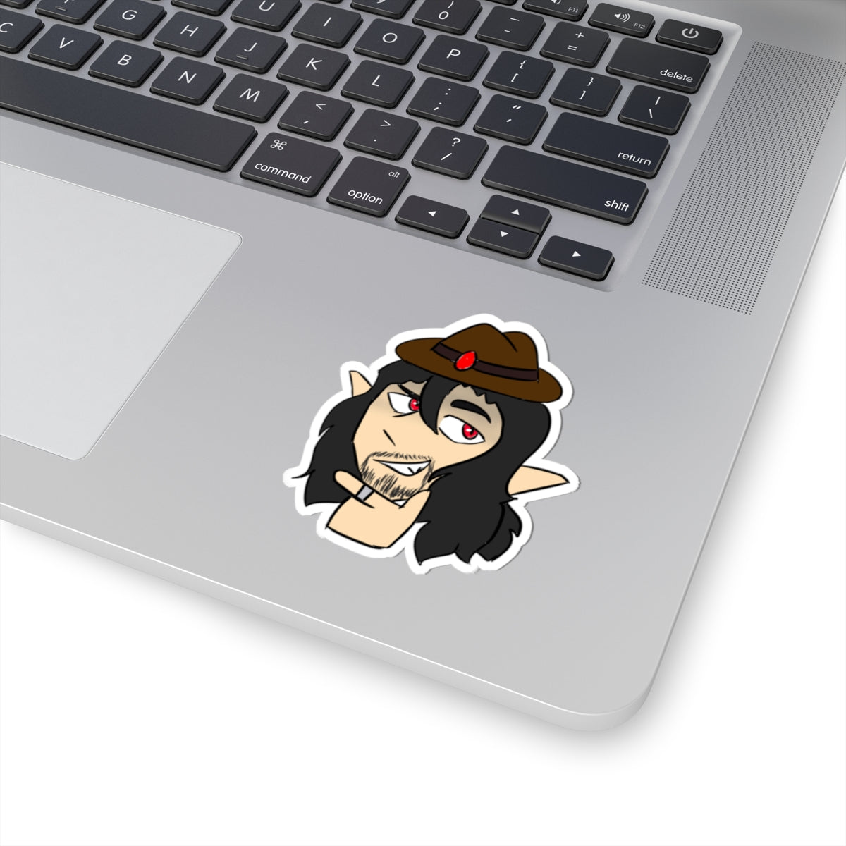 Smug Damien Sticker, Into the Cataclysm - Legends of Blood