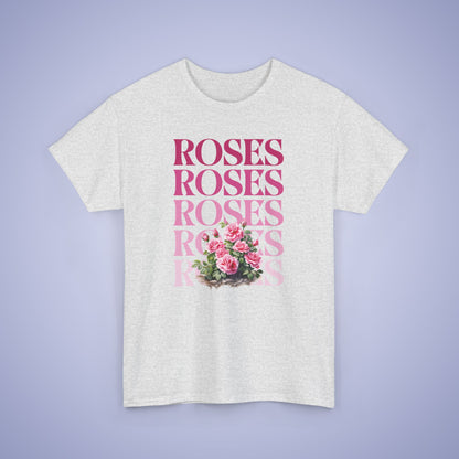 Pink Roses Unisex T-Shirt