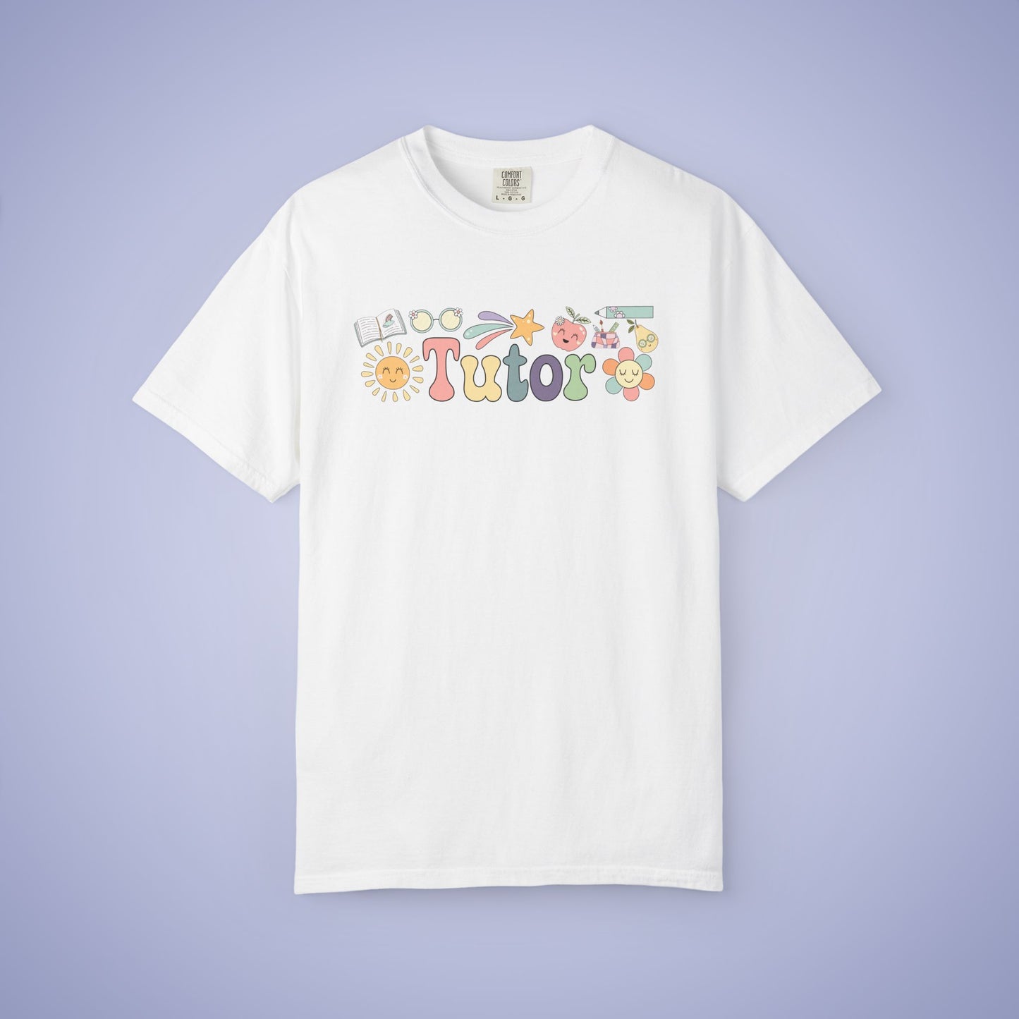 Tutor Teacher T Shirt Retro Comfort Colors Unisex Back to School