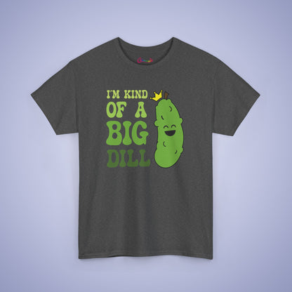 Im Kind of a Big Dill Pickle Lover Pickleball Tee Graphic Design T Shirt