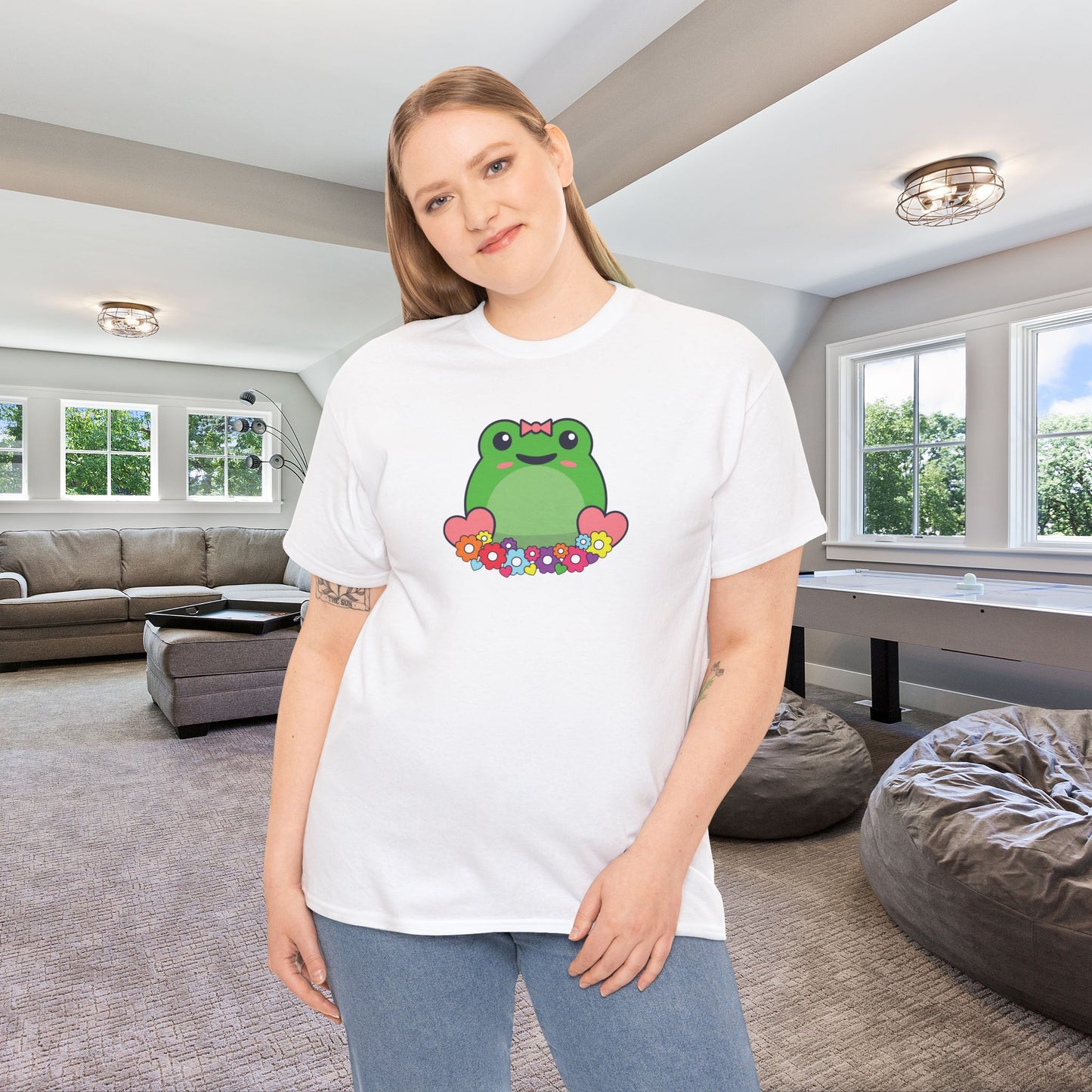 Sweetheart Froggy Graphic Tee Frog Lover Gift Unisex T Shirt