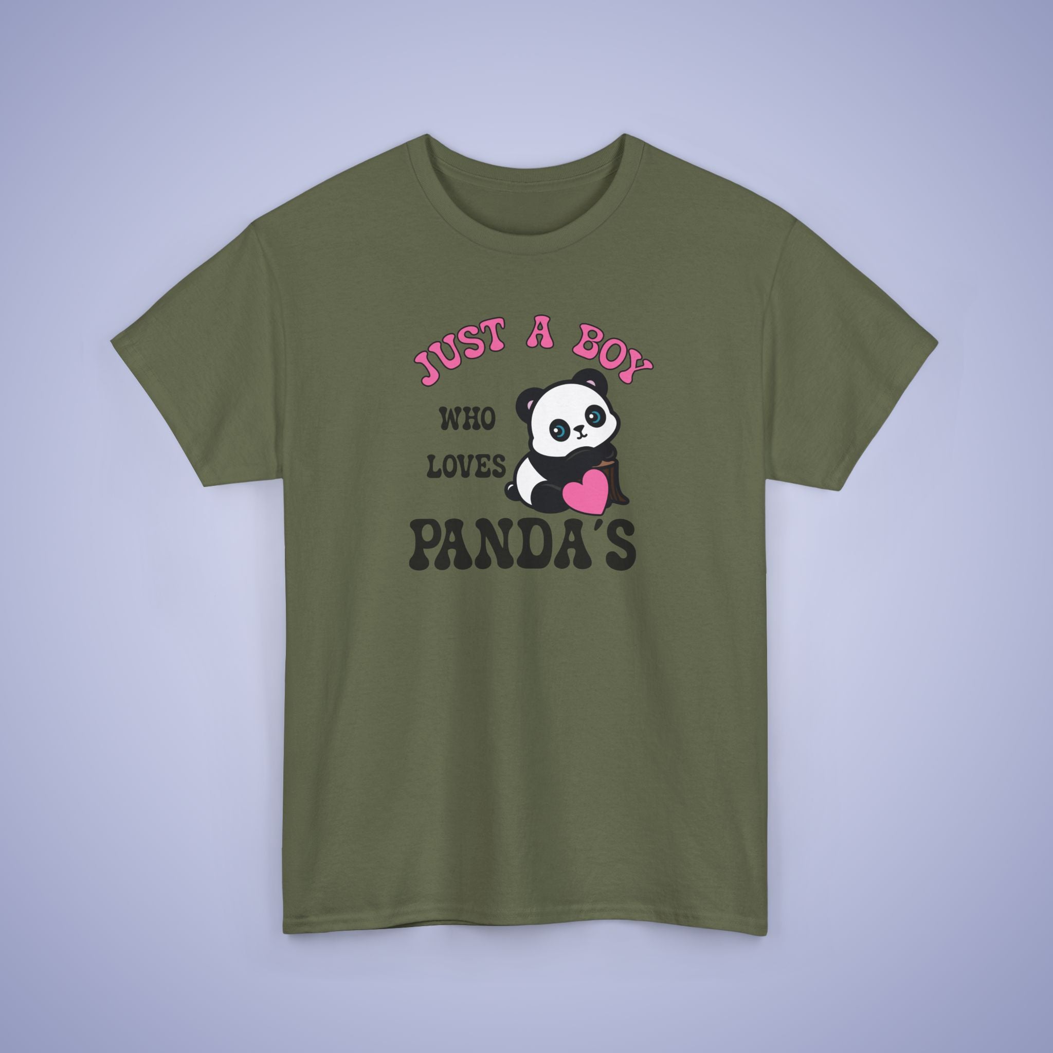 Just a Boy Who Loves Pandas National Panda Day Unisex T Shirt