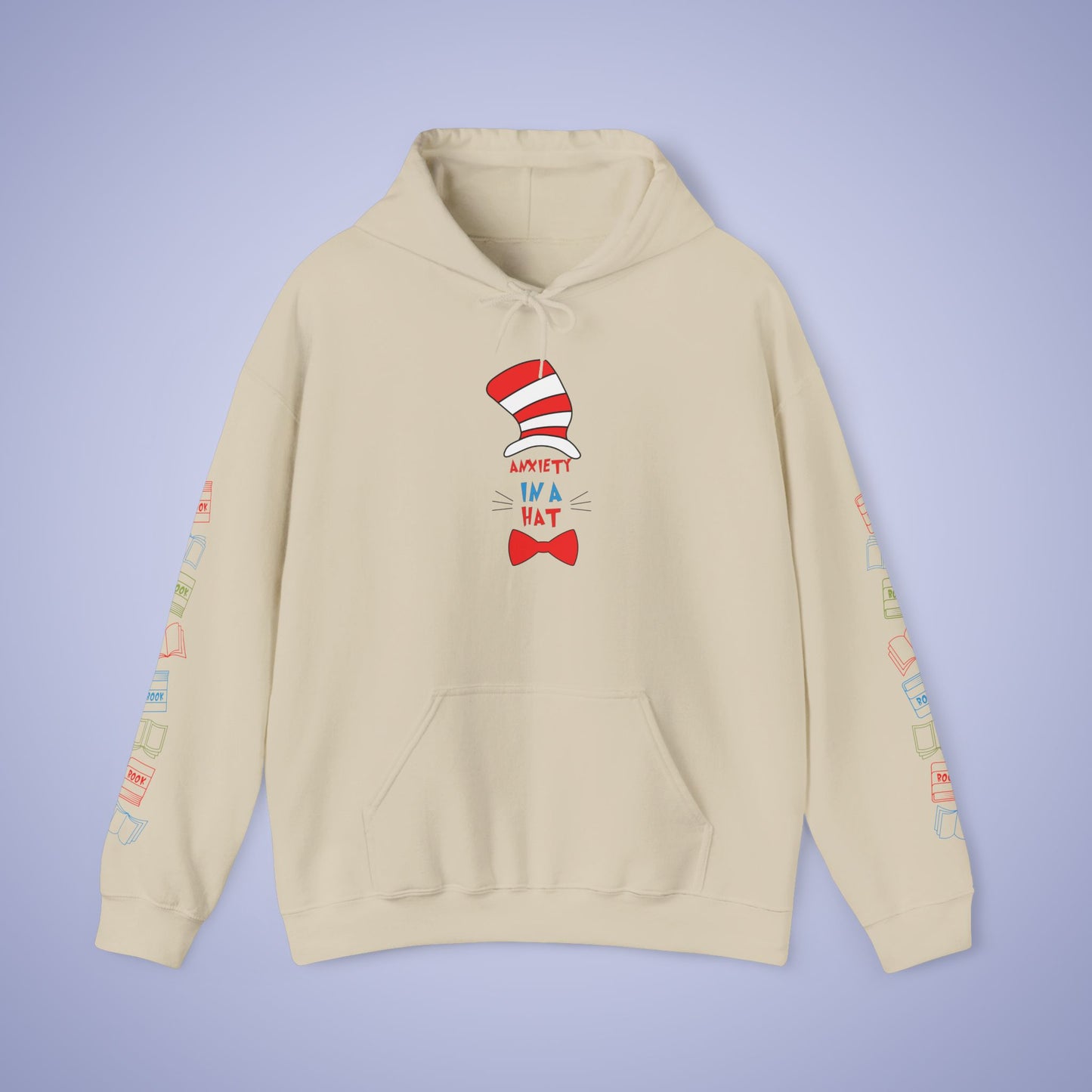 Anxiety in the Hat Unisex Hoodie