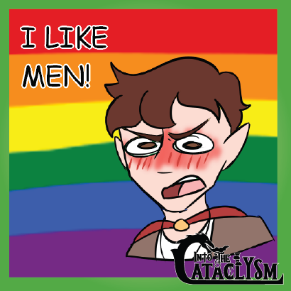 I Like Men Archer Sticker - Into the Cataclysm