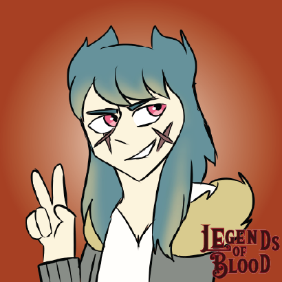 Peace Vyrishell Sticker, Into the Cataclysm - Legends of Blood