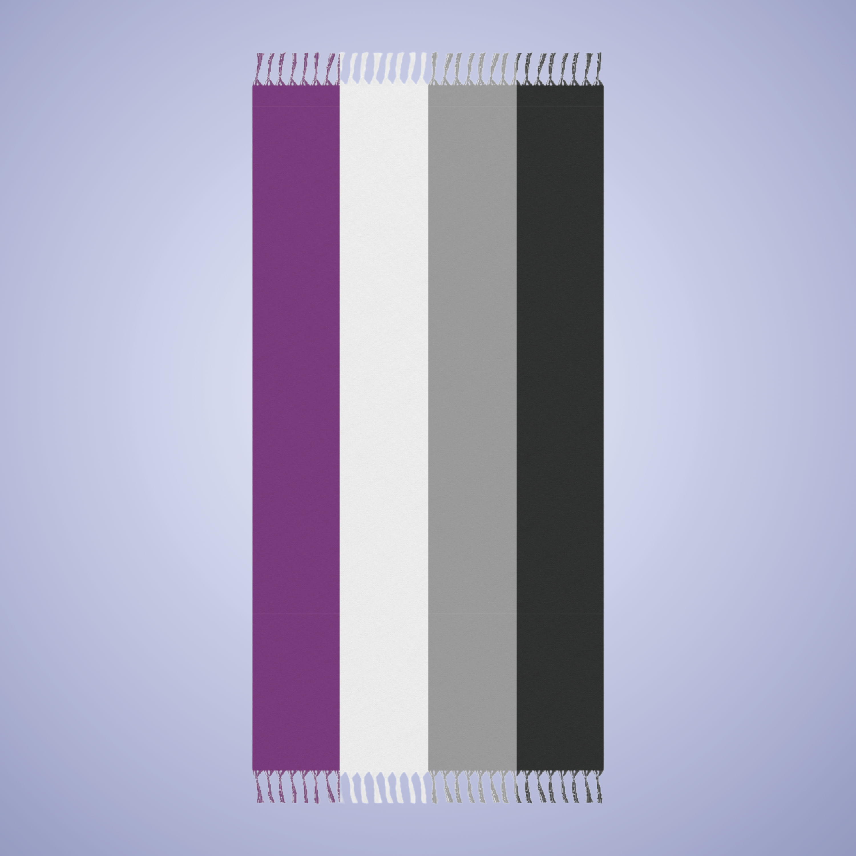 Asexual Flag Boho Beach Towel  LGBTQ Pride Month LGBT Holiday Gift