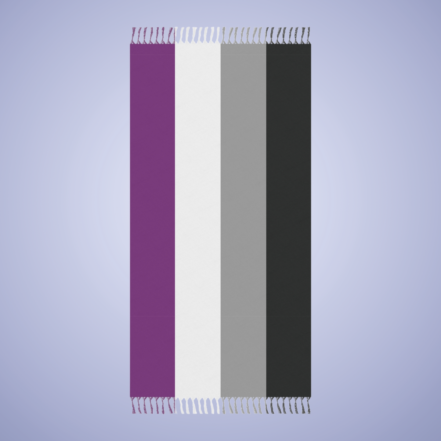 Asexual Flag Boho Beach Towel  LGBTQ Pride Month LGBT Holiday Gift