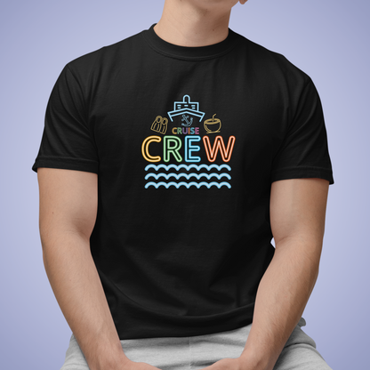 Cruise Crew Neon Comfort Colors T Shirt Fun Group Family Matching Vacation Shirt Unisex
