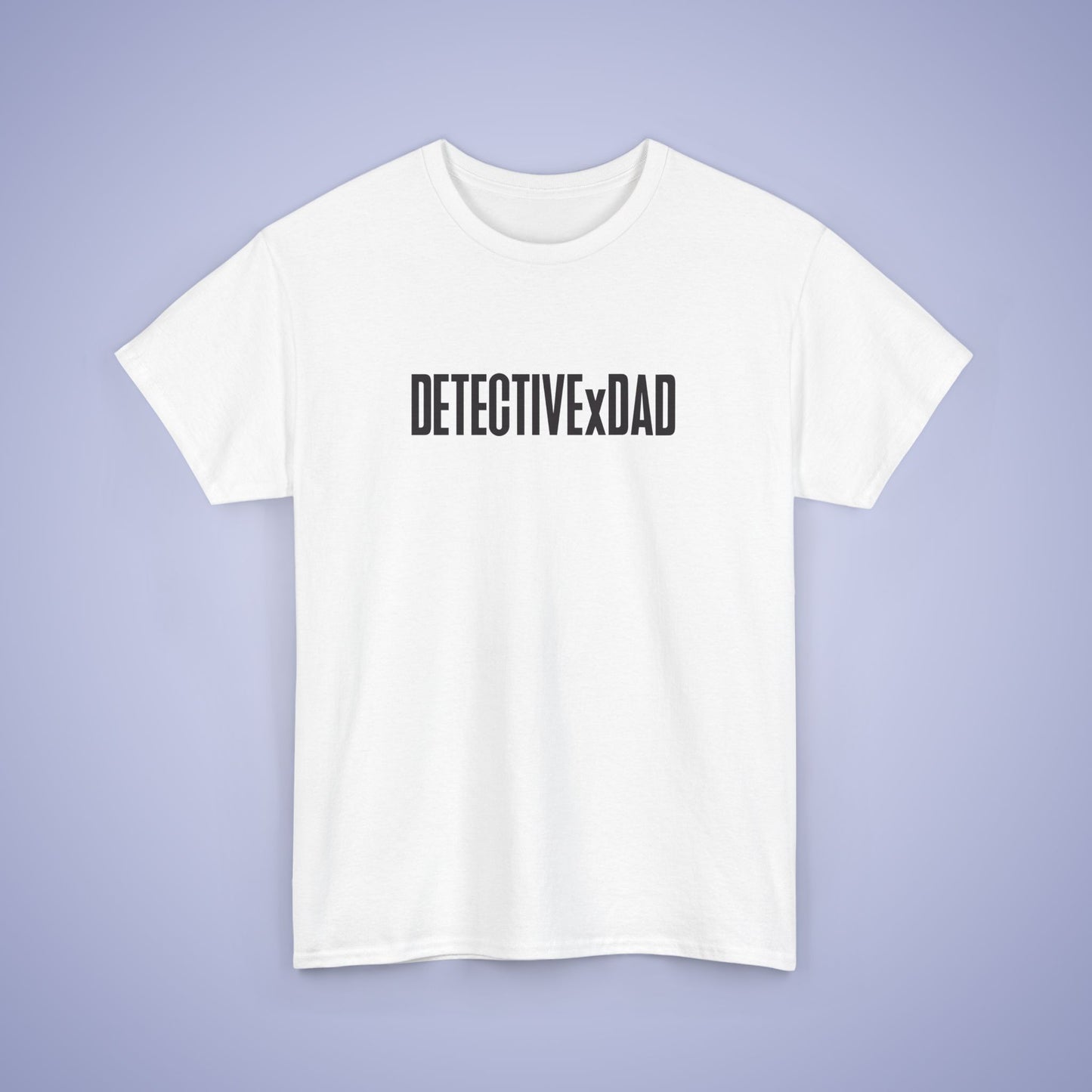 Detective X Dad T Shirt Anime White
