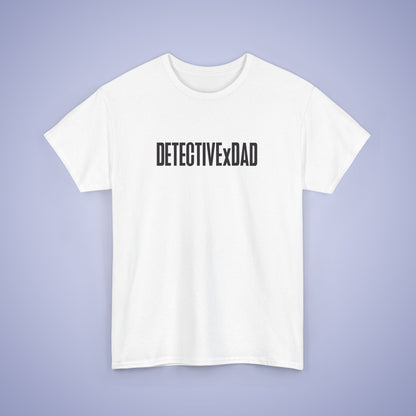 Detective X Dad T Shirt Anime White