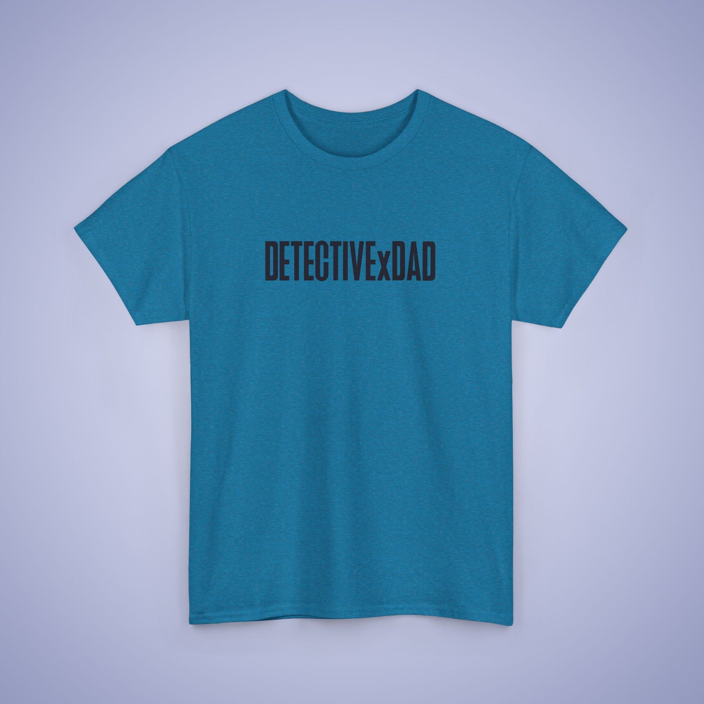 Detective X Dad T Shirt Anime Blue