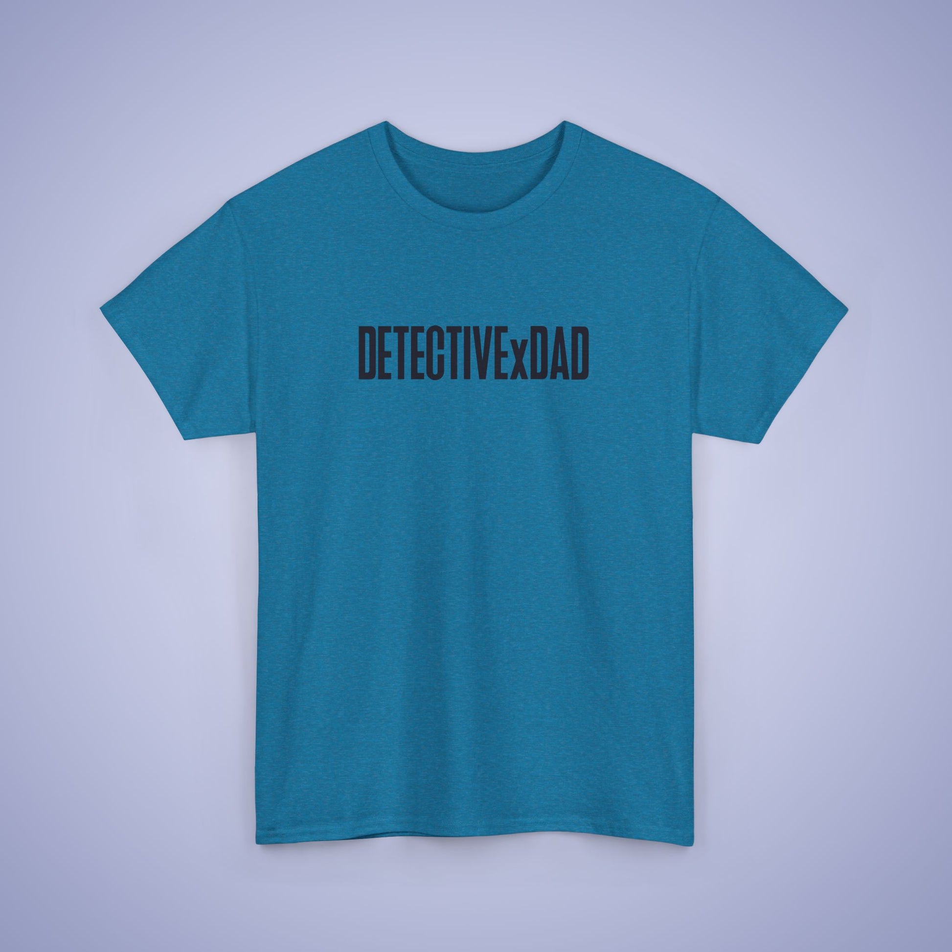 Detective X Dad T Shirt Anime Blue