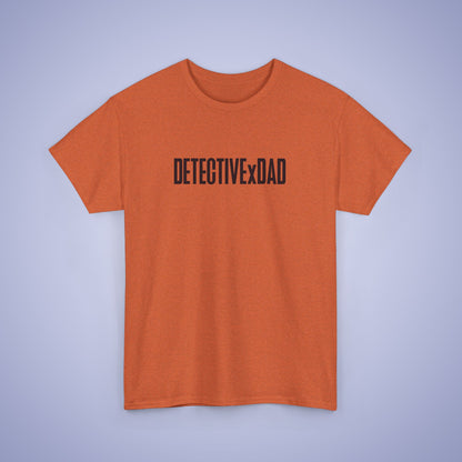 Detective X Dad T Shirt Anime Orange