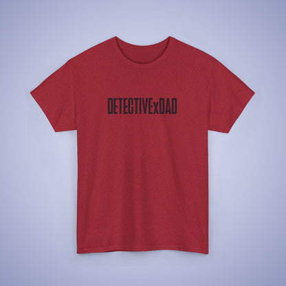 Detective X Dad T Shirt Anime Red