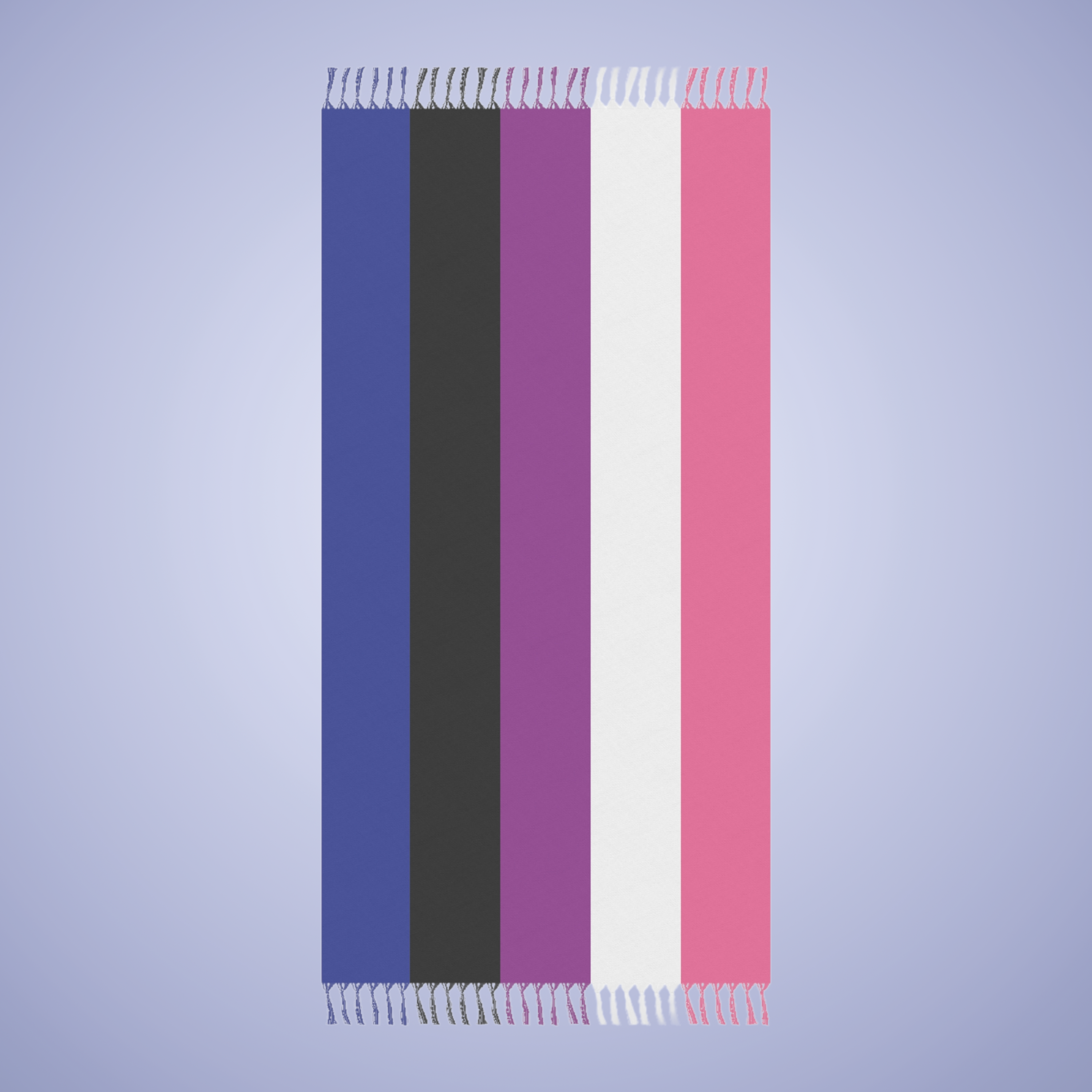 Gender Fluid Flag Boho Beach Towel  LGBTQ Pride Month LGBT Holiday Gift