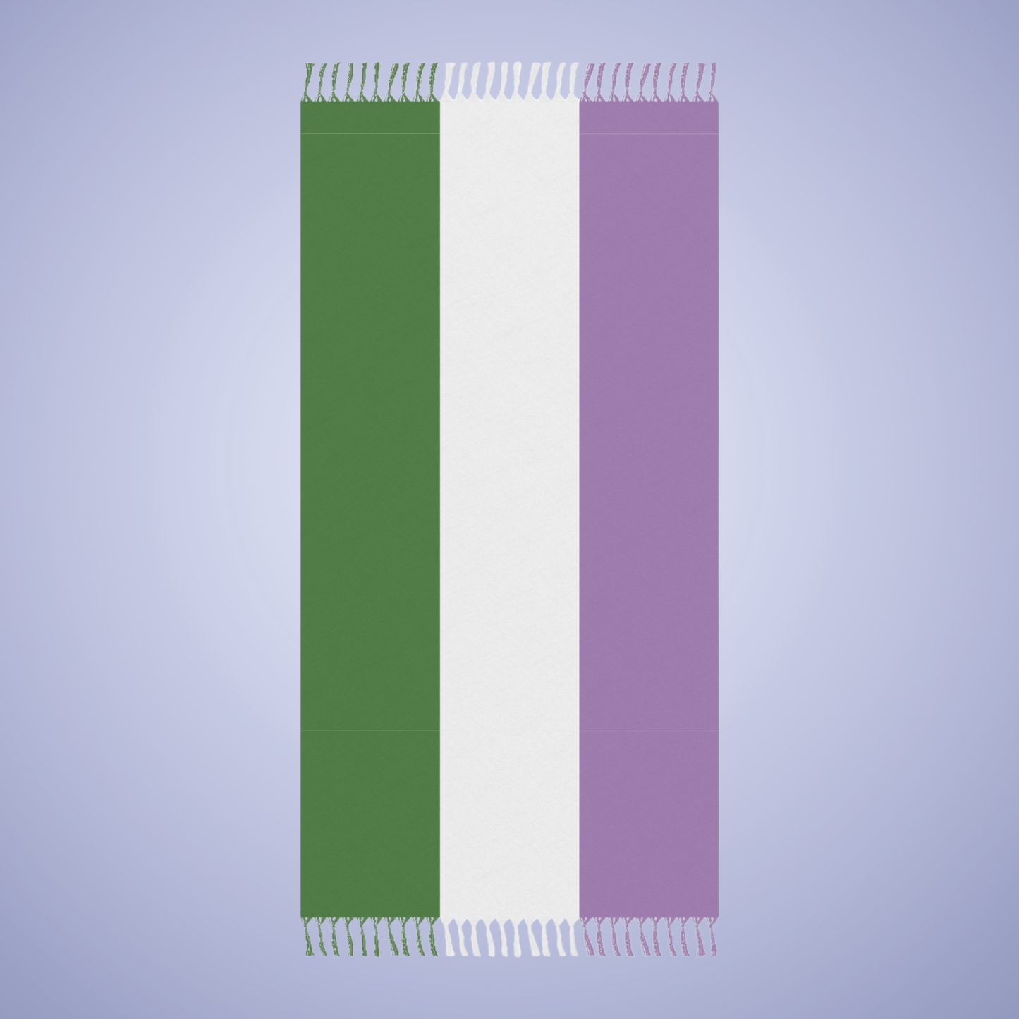 Gender Queer Flag Boho Beach Towel  LGBTQ Pride Month LGBT Holiday Gift