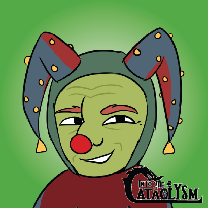 Gobbo Giggle Sticker - Into the Cataclysm