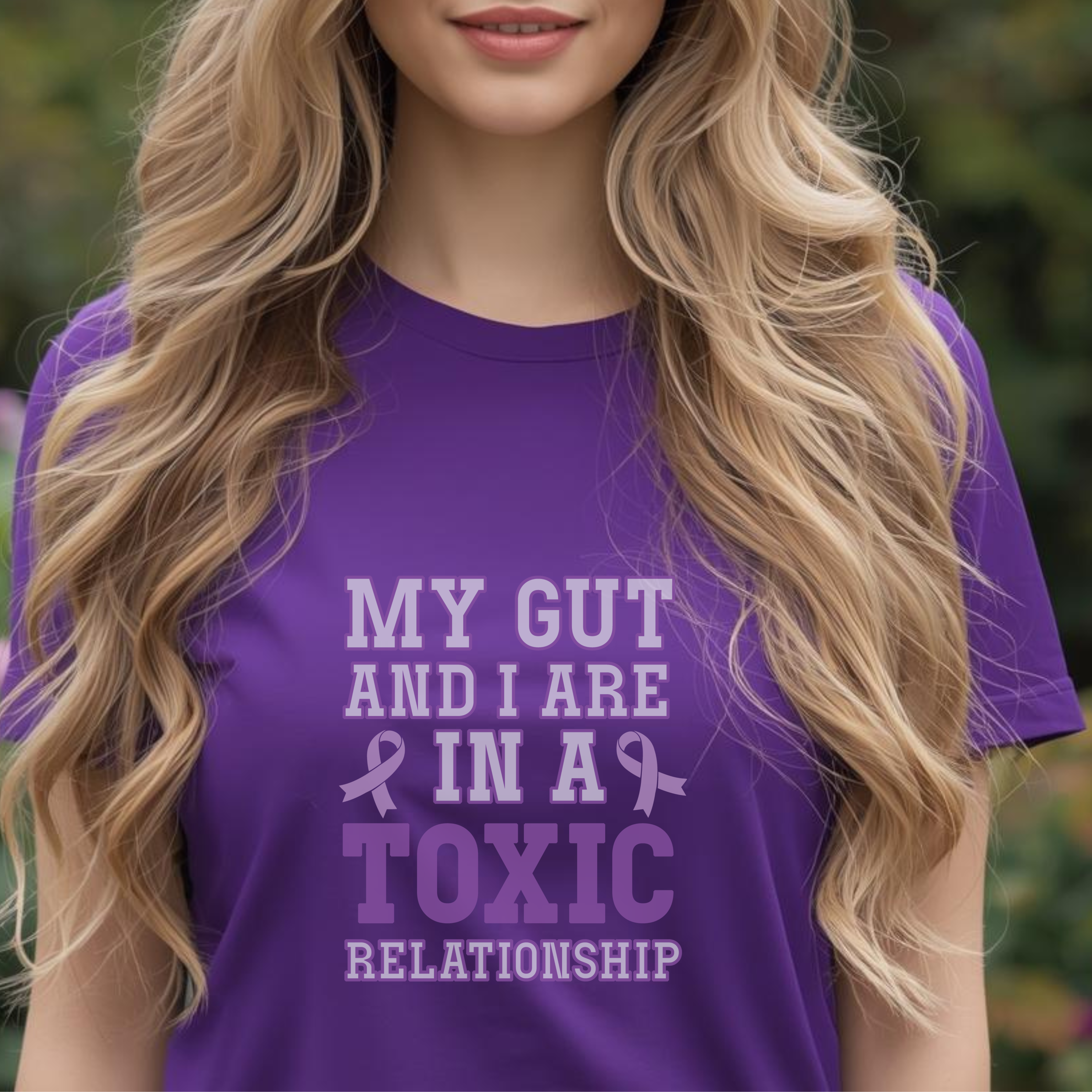 My Gut and I Are In a Toxic Relationship IBS Awareness Month Unisex T Shirt