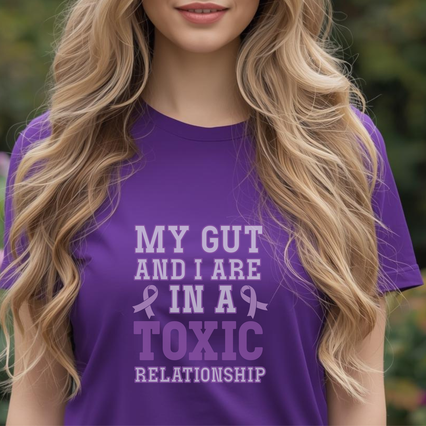 My Gut and I Are In a Toxic Relationship IBS Awareness Month Unisex T Shirt