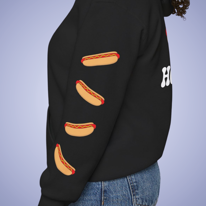 It's a Bad Day to Be A Hot Dog Hoodie | Hot Dog Lover Gift White