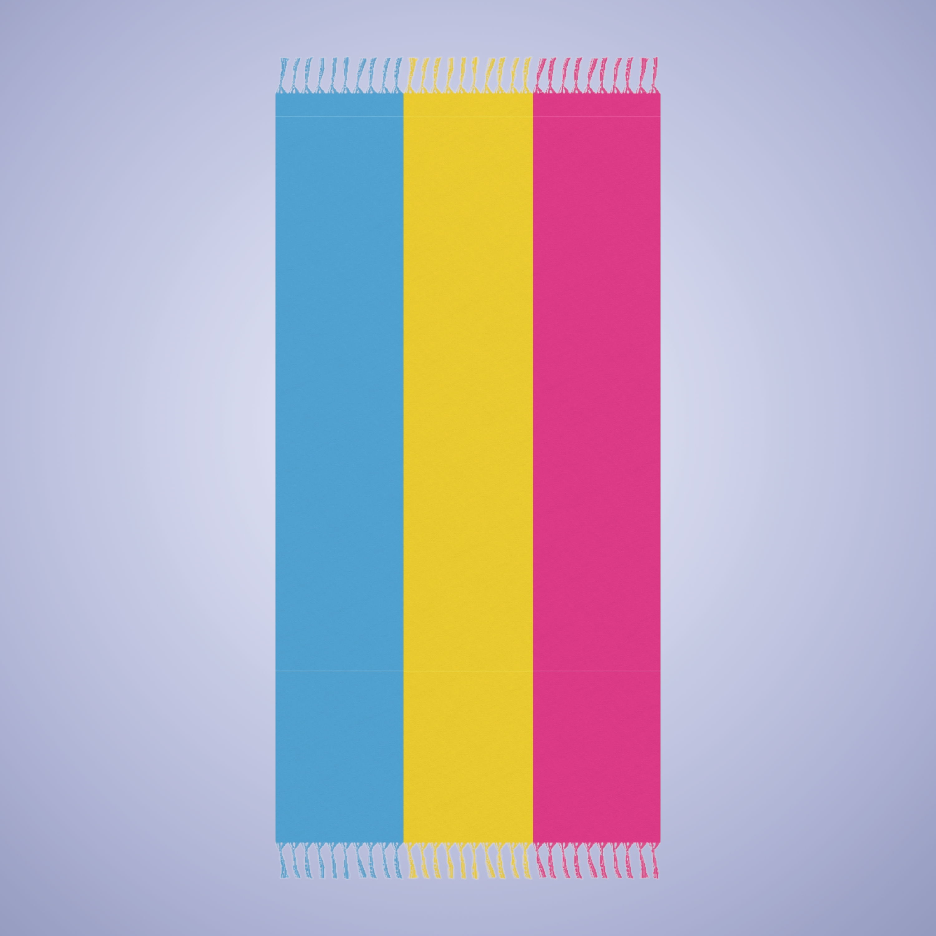 Pansexual Flag Boho Beach Towel  LGBTQ Pride Month LGBT Holiday Gift