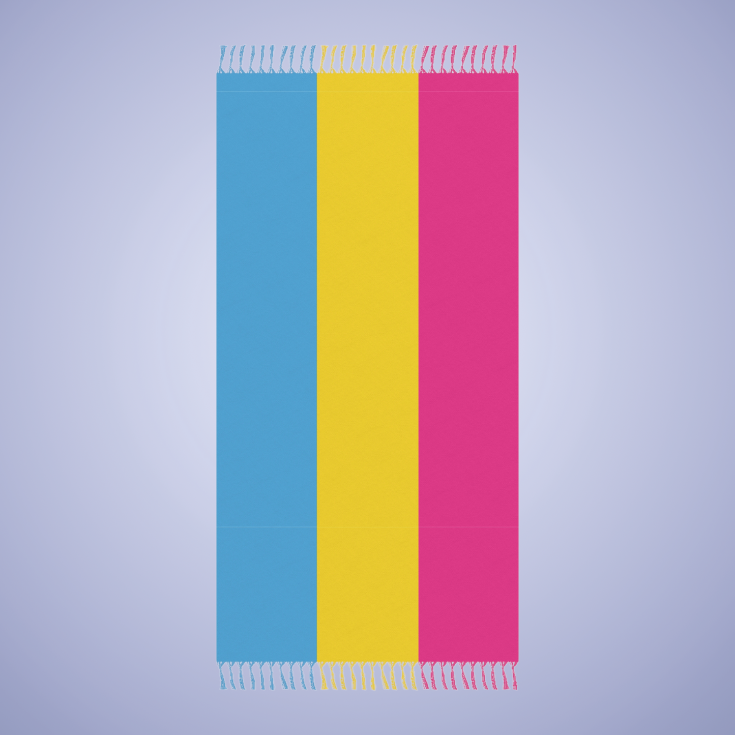 Pansexual Flag Boho Beach Towel  LGBTQ Pride Month LGBT Holiday Gift