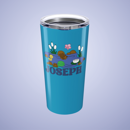 Pond Life Personalized Name Tumbler Birthday Gift
