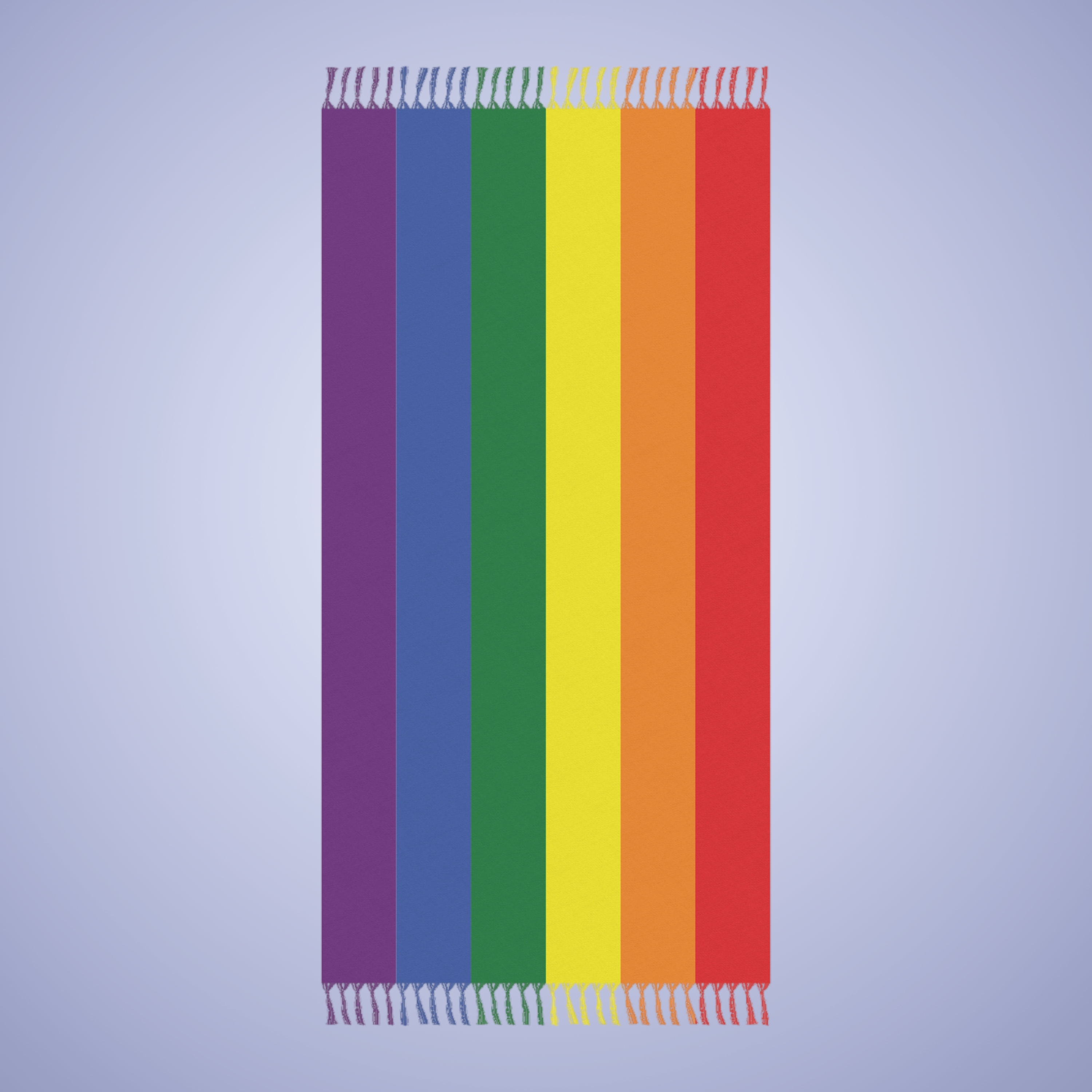 Rainbow Flag Boho Beach Towel  LGBTQ Pride Month LGBT Holiday Gift