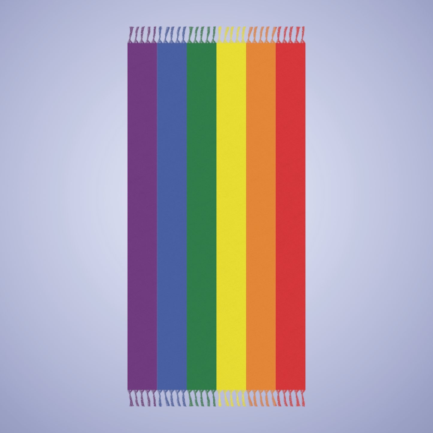 Rainbow Flag Boho Beach Towel  LGBTQ Pride Month LGBT Holiday Gift