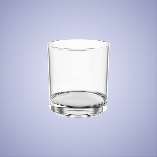 Elegant 10oz Customisable Rocks Glass - Perfect for Whiskey and Cocktails