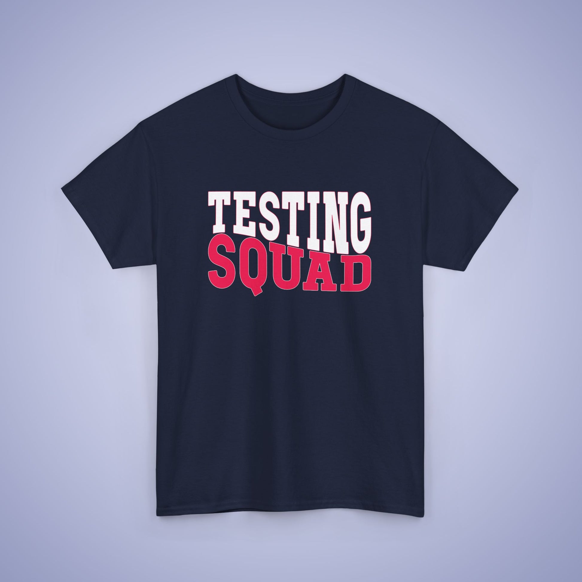 Testing Squad Test Day Teacher T Shirt Navy