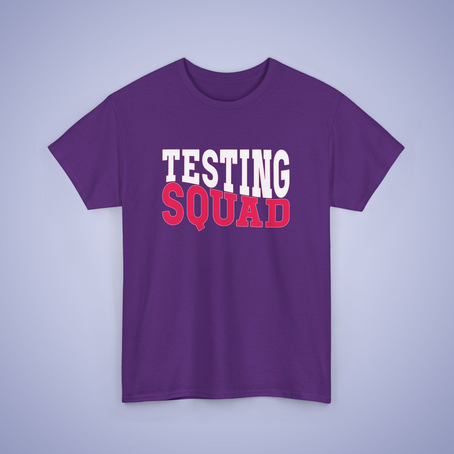 Testing Squad Test Day Teacher T Shirt Purple