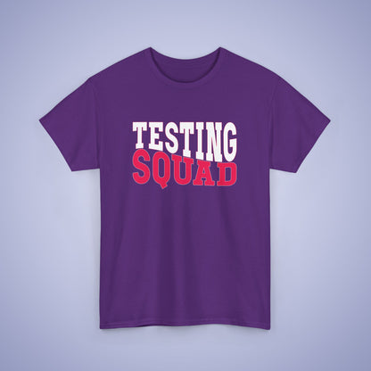 Testing Squad Test Day Teacher T Shirt Purple